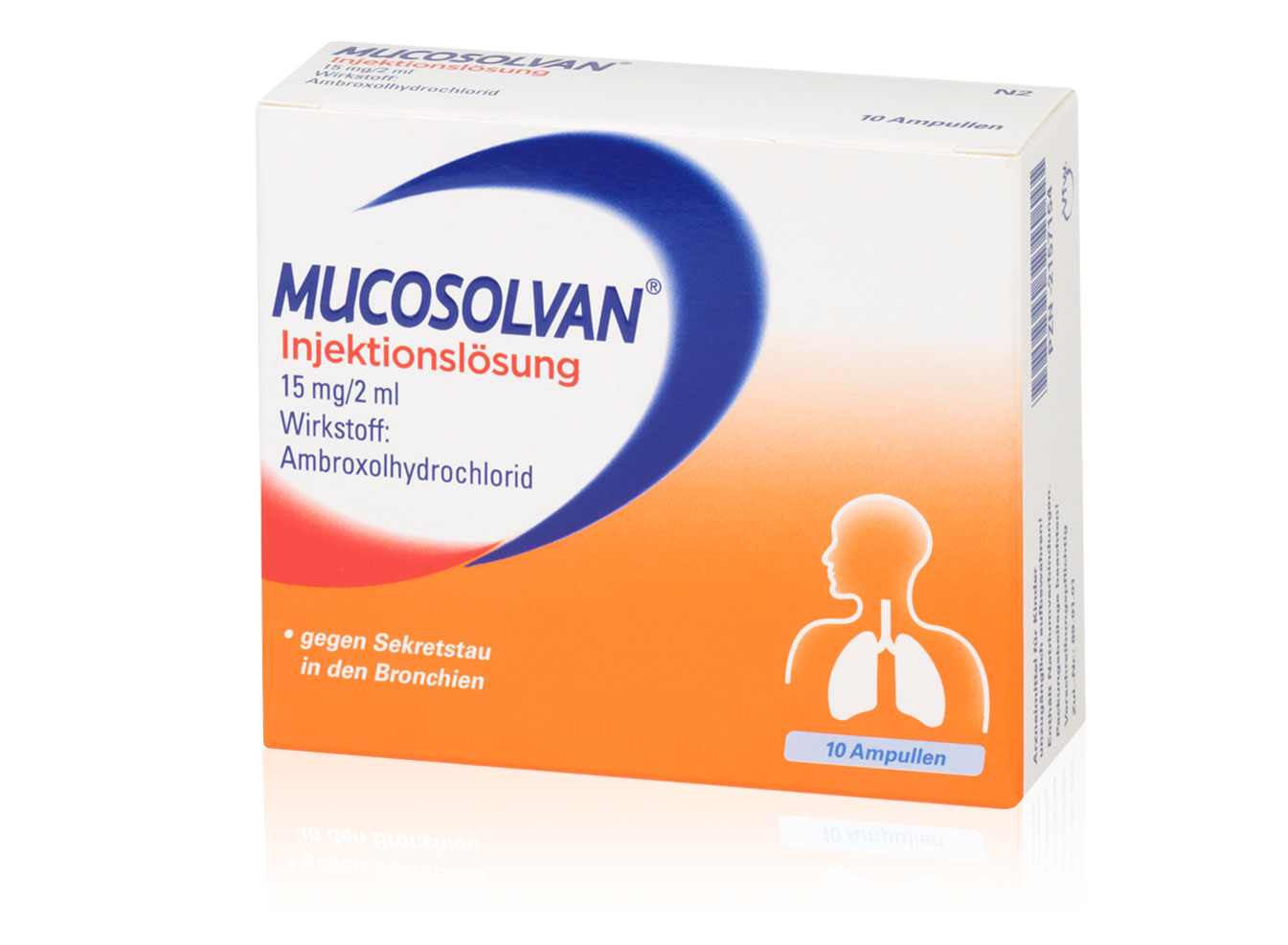 Packungsbild Mucosolvan Injektionslösung